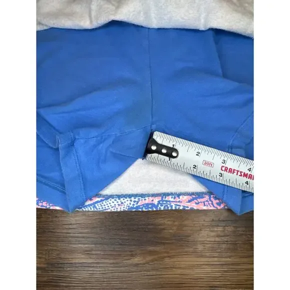 Lilly Pulitzer Pink and Blue A-Line Skort - Picture 7 of 8